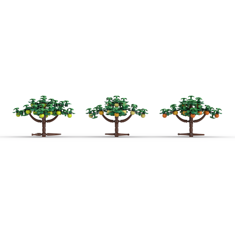 Lego Citrus Trees
