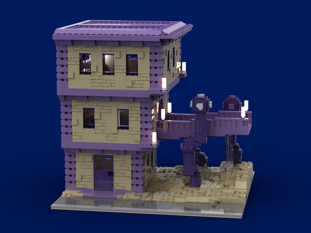 Lego End City Modular Building