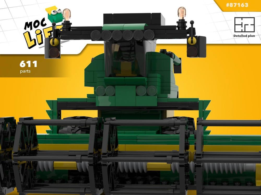 Lego John Deere combine