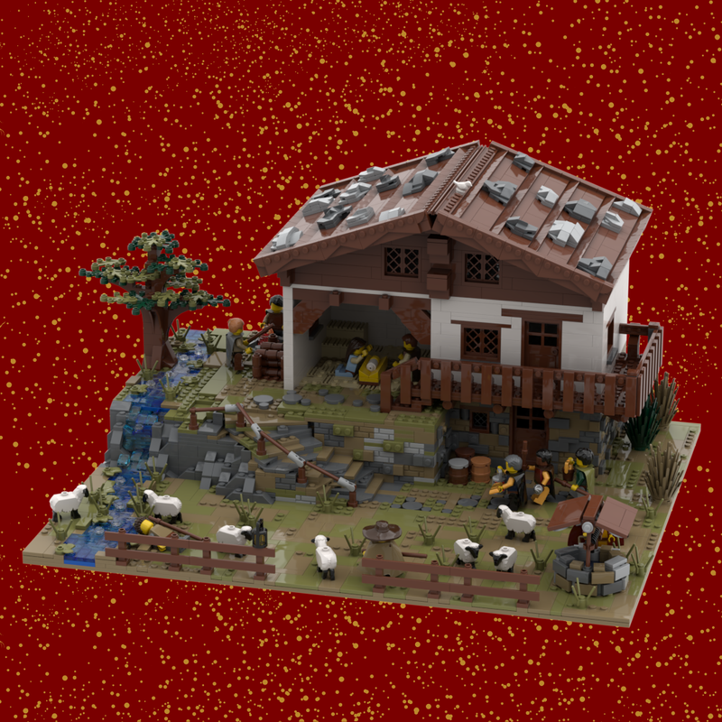 Lego Christmas Nativity Scene - Expansion