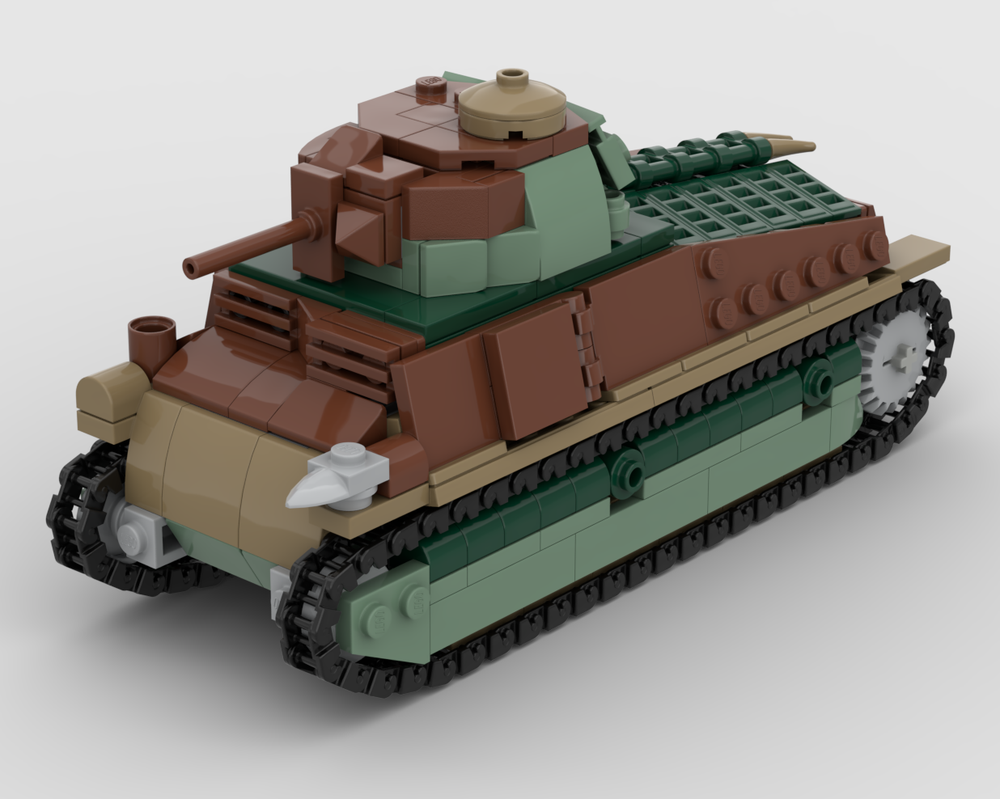 Lego Char Somua S35 (1:38)