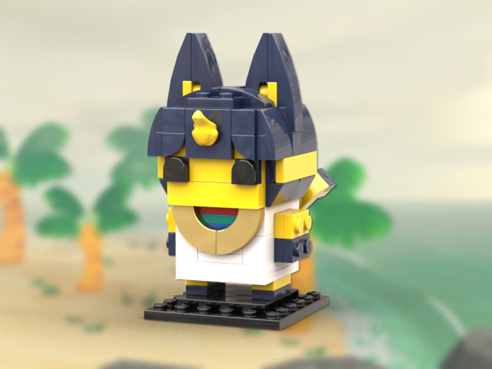 Lego Ankha Brickheadz (From Animal Crossing)