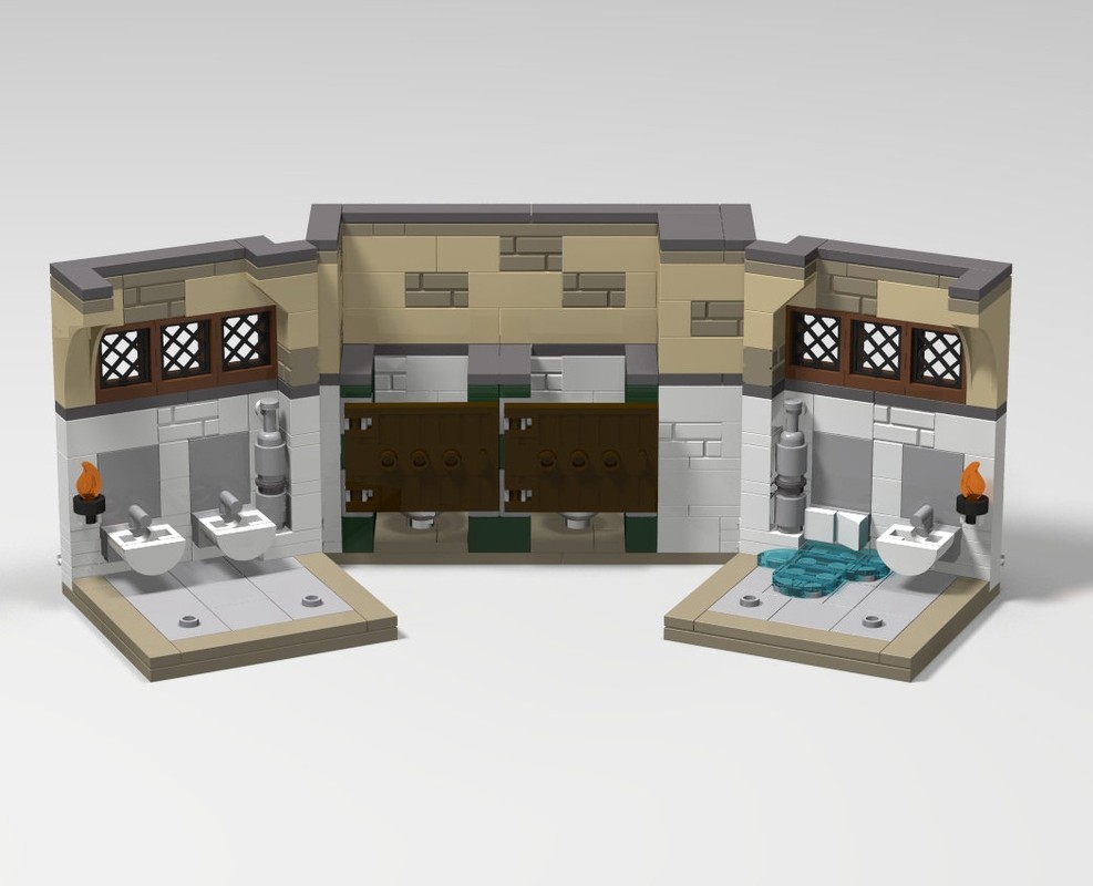 Lego Hogwarts: Bathroom (Modular 2024/25)