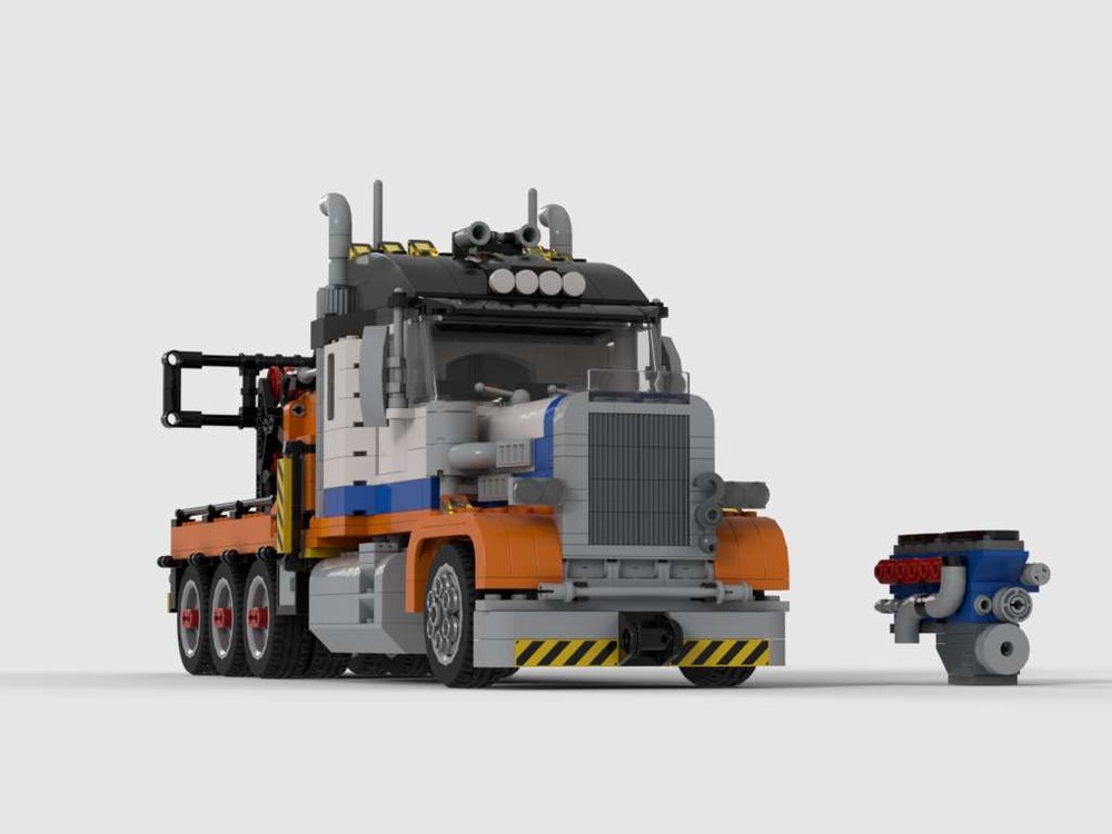 Lego Heavy Tow & Rotator Truck
