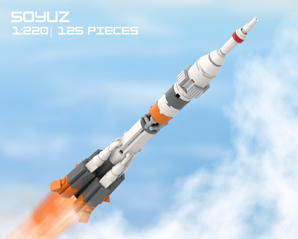 Lego Soyuz | 1:220