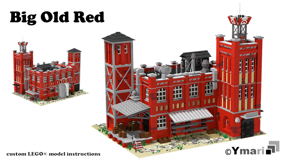 Lego Big Old Red Factory