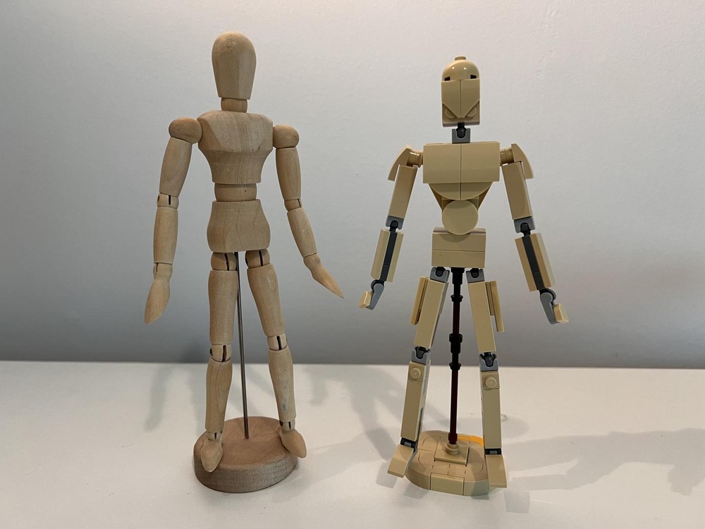 Lego Artist Mannequin