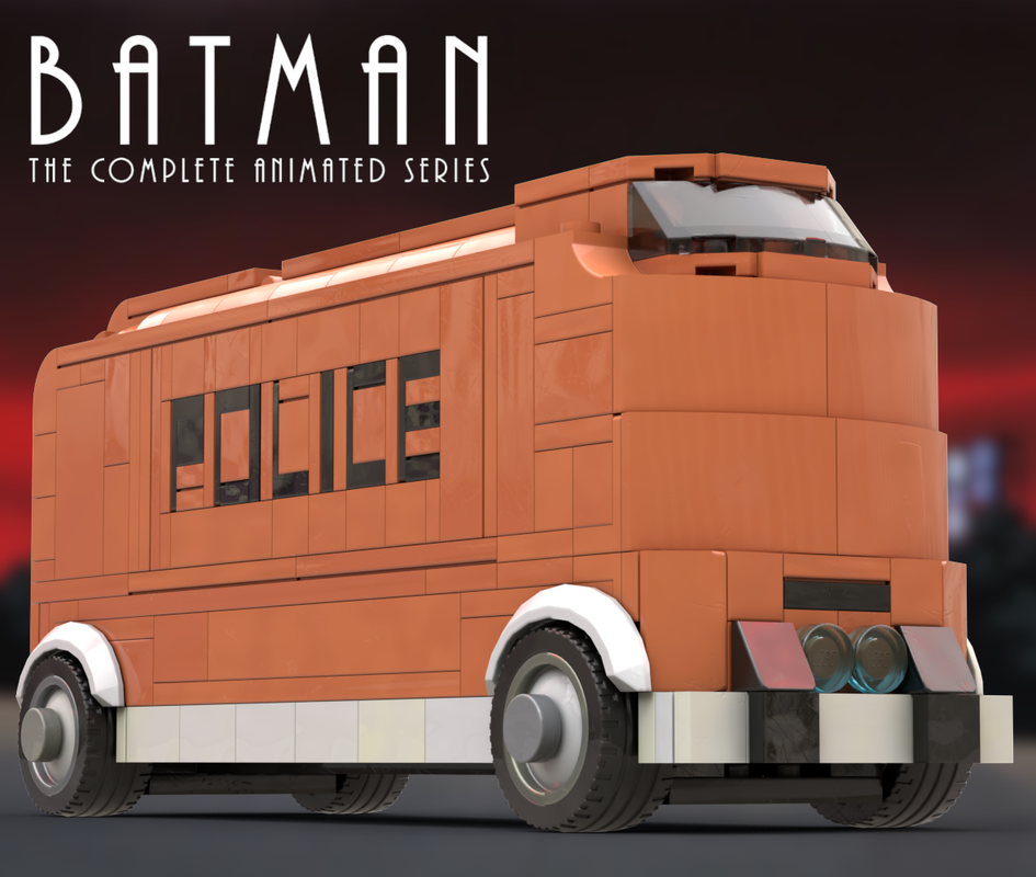 Lego BTAS Gotham city Police Van