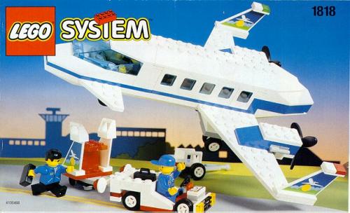 Lego Aircraft and Ground Support Equipment and Vehicle