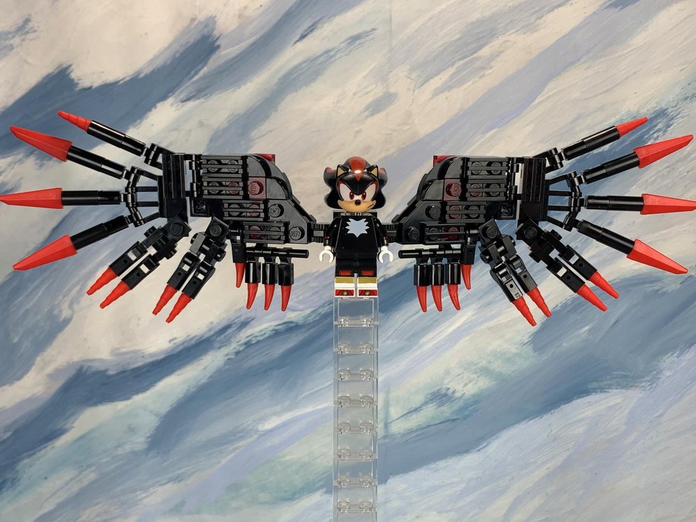 Lego Shadow the Hedgehog's Doom Wings
