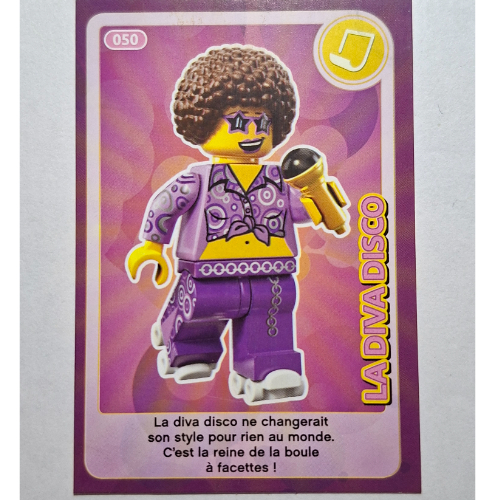 Lego Trading Card for Set TRADINGCARD-12, #050 Print / [No Color/Any Color]