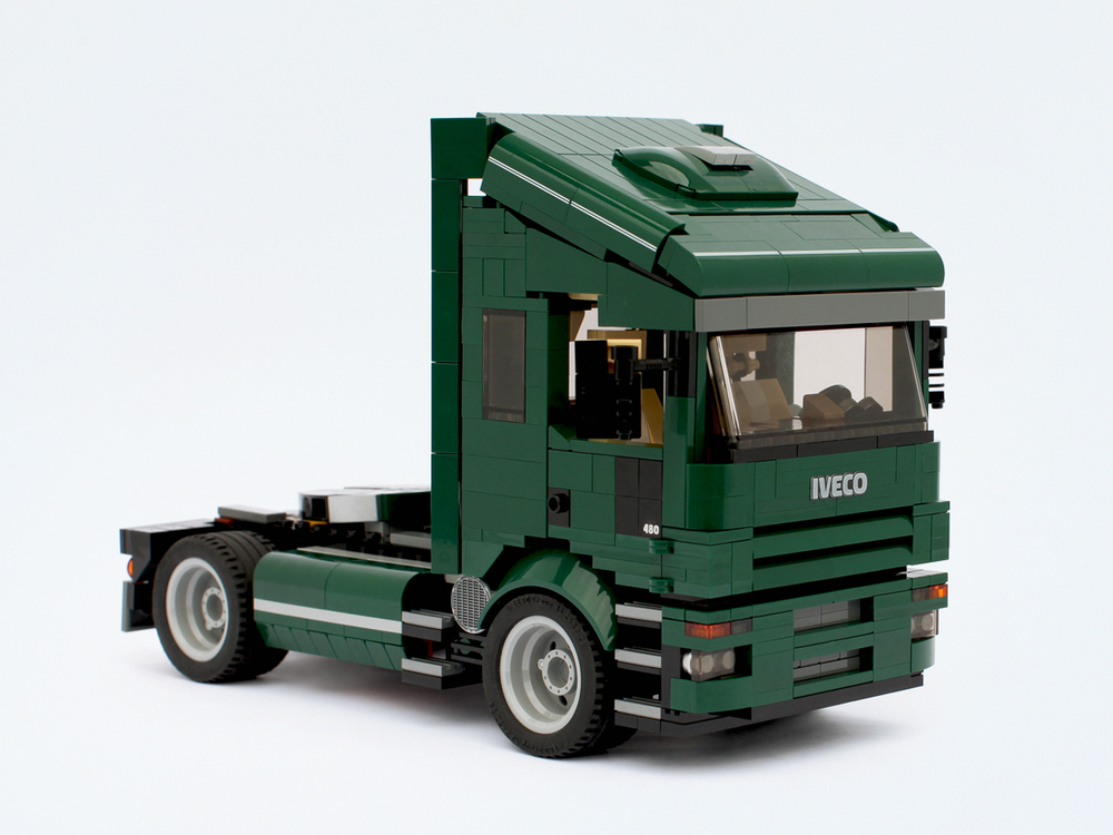 Lego 10242 IVECO Truck, PDF Instructions - B model