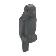 Lego Animal, Bird, Parrot [Plain] / Dark Bluish Gray