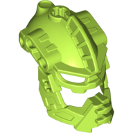 Lego Large Figure Mask, Black Phantom / Lime