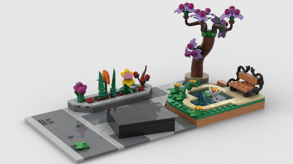 Lego In-between Modular Park