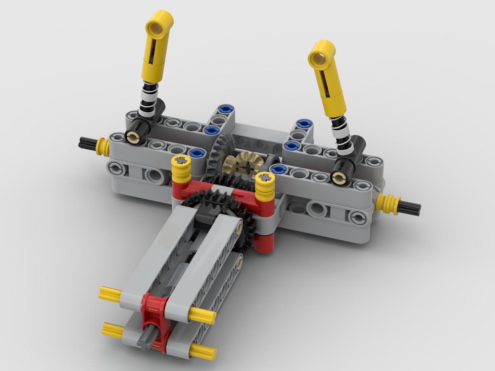Lego rigid axle