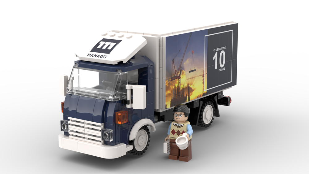 Lego AVIA A31 MANAGIT Demo Truck