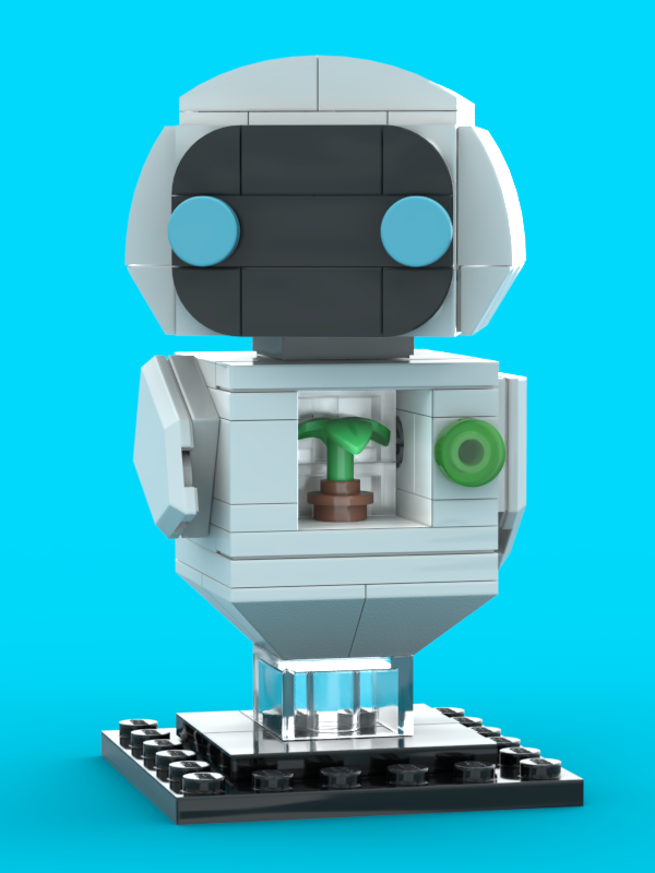 Lego Eve (& Wall-E)