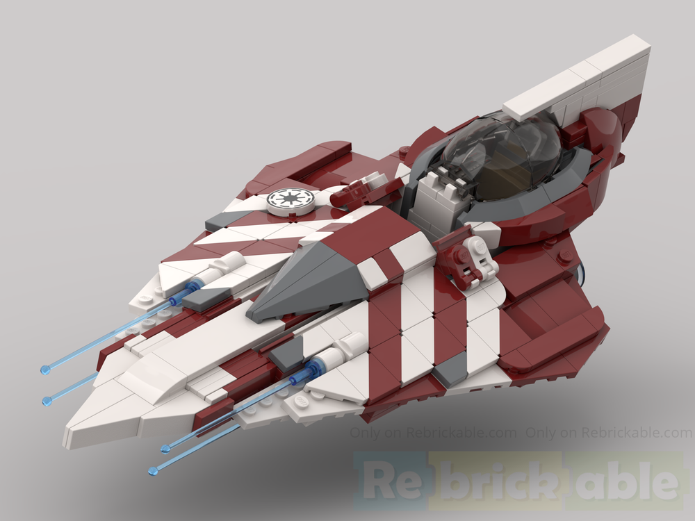 Lego Adi Gallia's Delta-7B Aethersprite-Class Interceptor