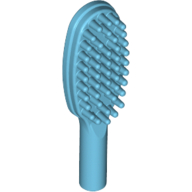 Lego Equipment Hairbrush Short Handle [10mm] / Medium Azure