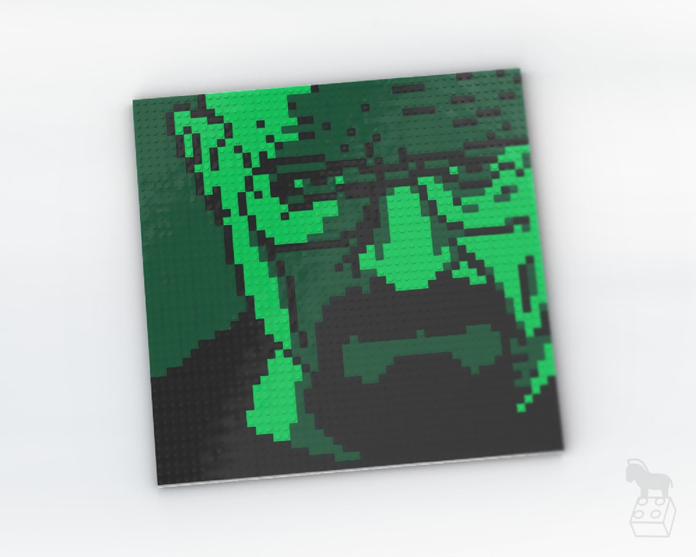 Lego Breaking Bad Walter White Brick Art Mosaic