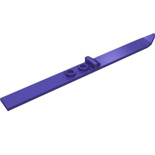 Lego Technic Figure Ski / Dark Purple