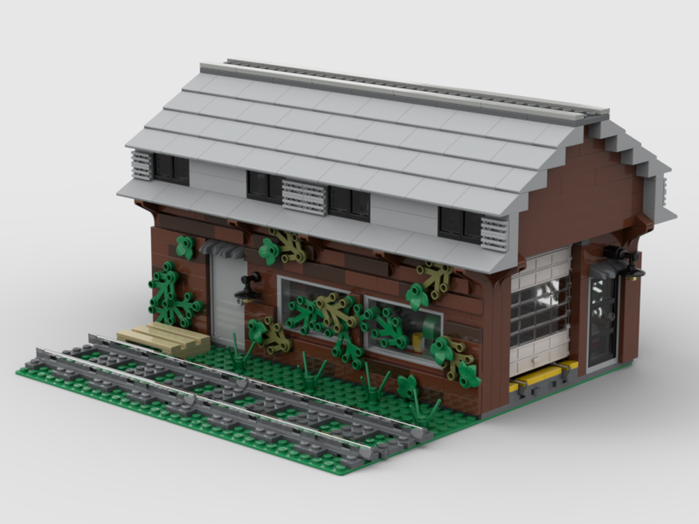 Lego Old Train Shed