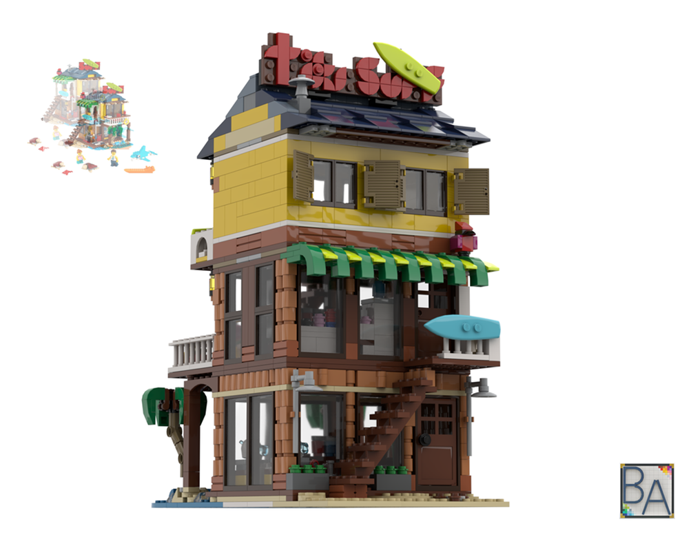 Lego Tiki Surf Bar