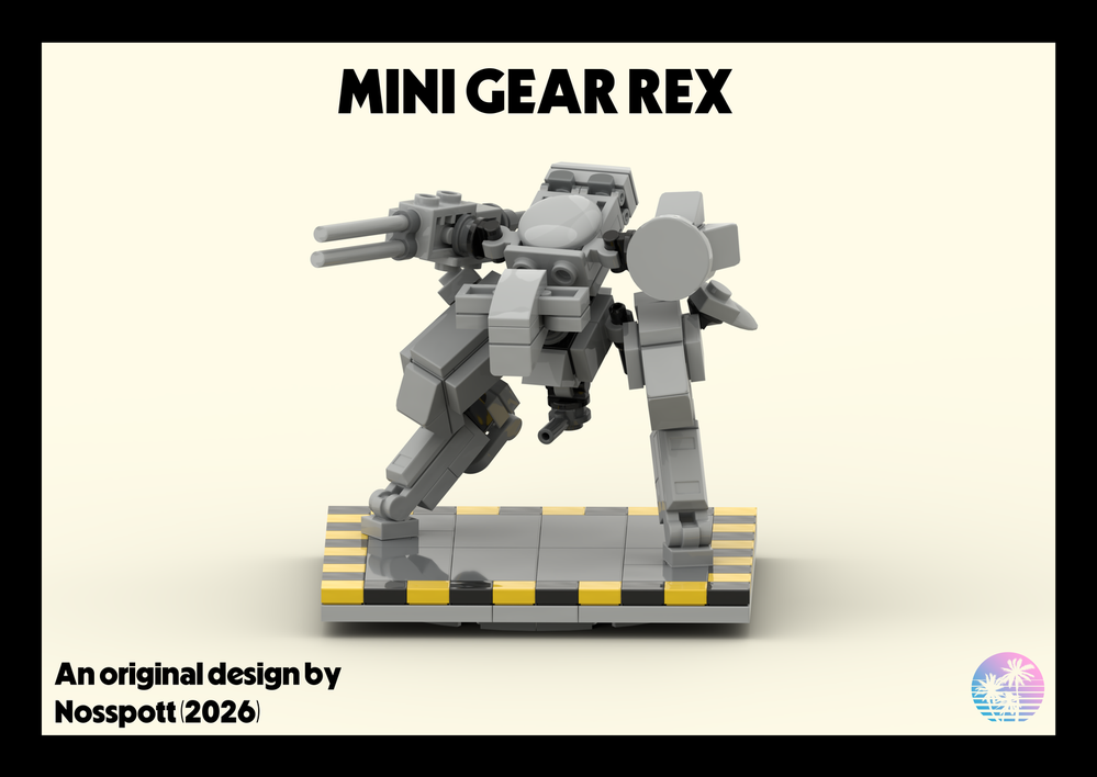 Lego Mini Gear REX