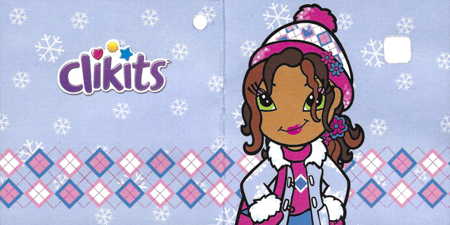 Lego Clikits Gift Tag (2005 Advent Calendar, Day 16)