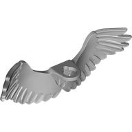 Lego Minifig Neckwear Wings Bird / Light Bluish Gray