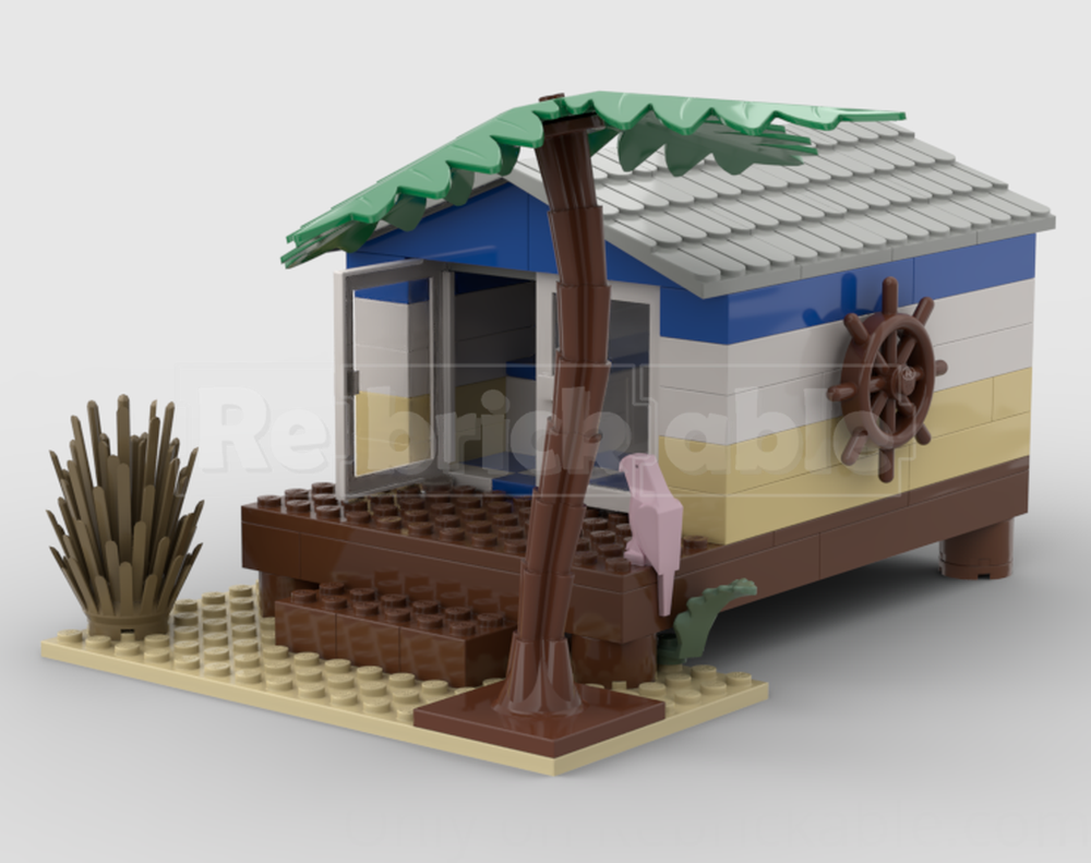 Lego Beach Hut