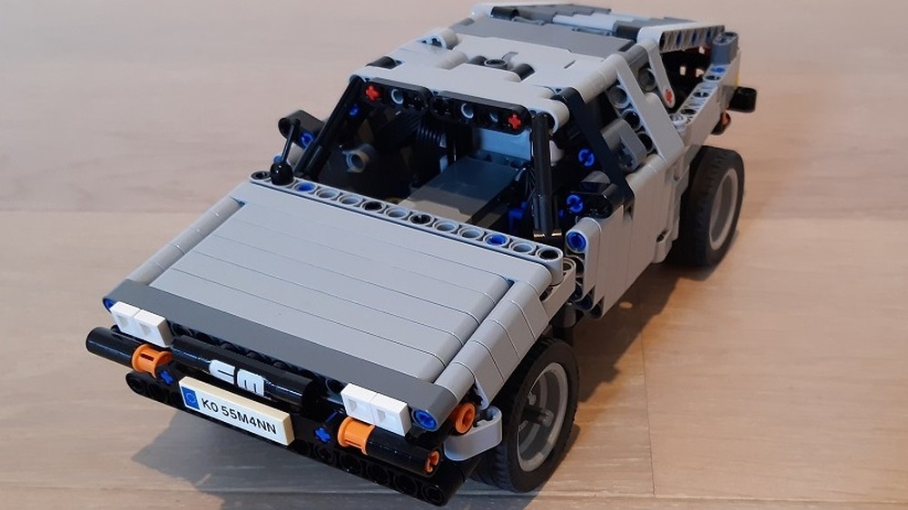 Lego DELOREAN Mini MOC Lego Technic