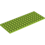 Lego Plate 6 x 16 / Lime