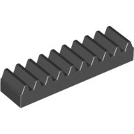 Lego Technic Gear Rack 1 x 4 / Black