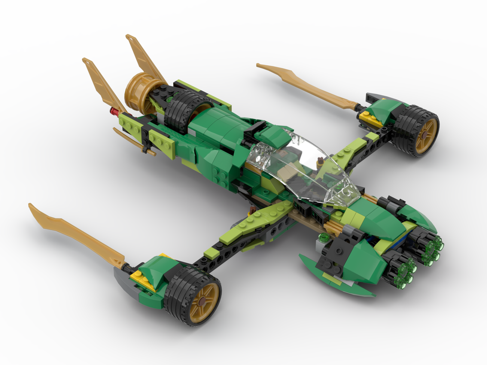 Lego Lloyd's Skyfighter (70641 Alternate Build)