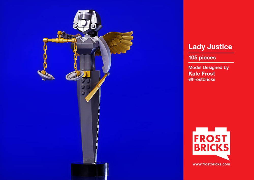 Lego Lady Justice Statue