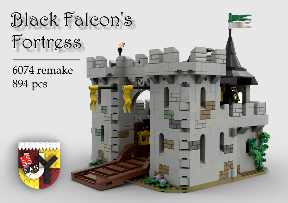 Lego Black Falcon's Fortress Remake