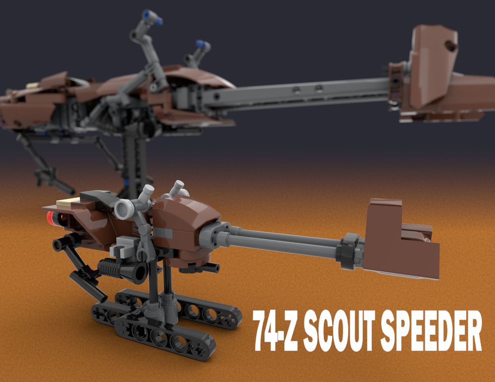 Lego 74-Z Scout Speeder