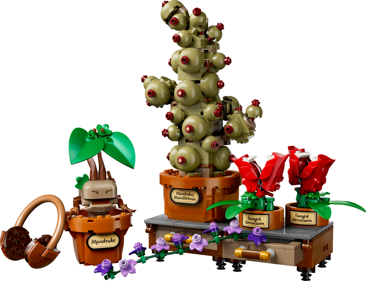 Lego Hogwarts Herbology Plants
