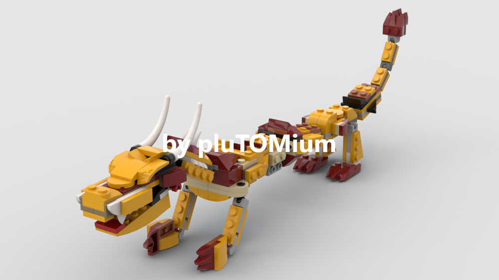 Lego Golden Dragon (LEGO 31112 Alternate)
