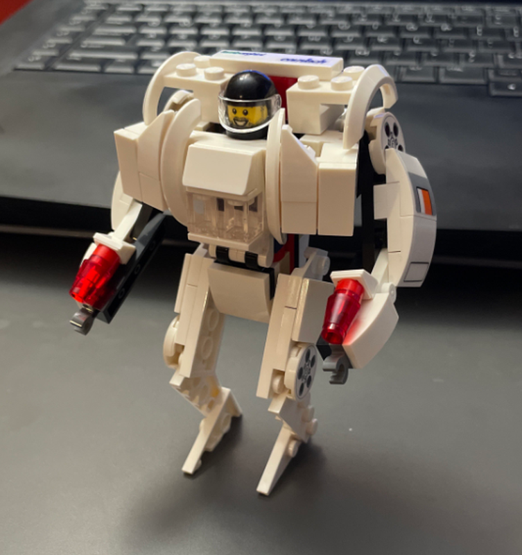 Lego Lambo Mech Suit