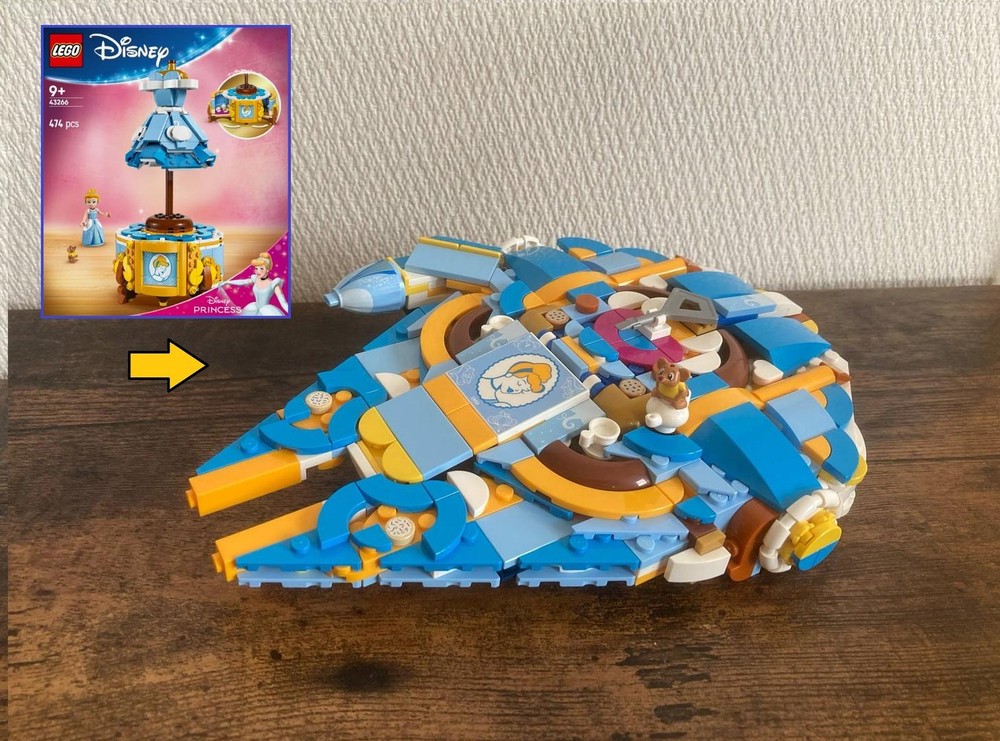 Lego Cinderella's Royal Falcon! 43266 Alt