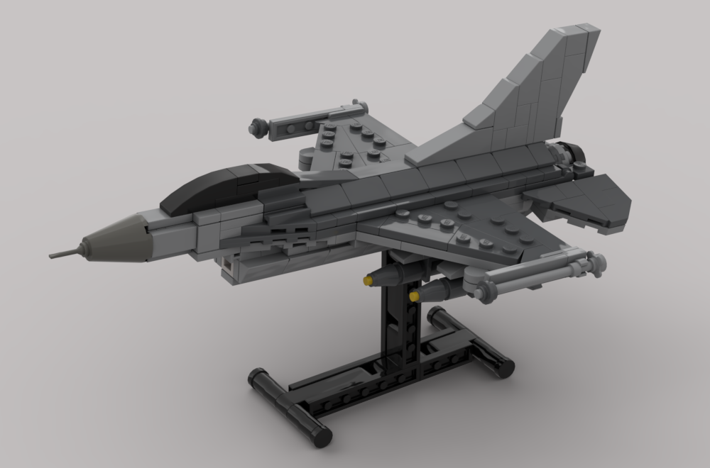 Lego F-16C Fighting Falcon 1:72 Scale