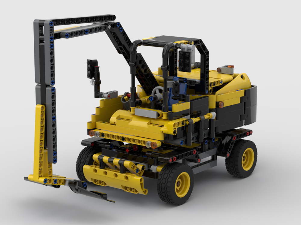 Lego mobile excavator