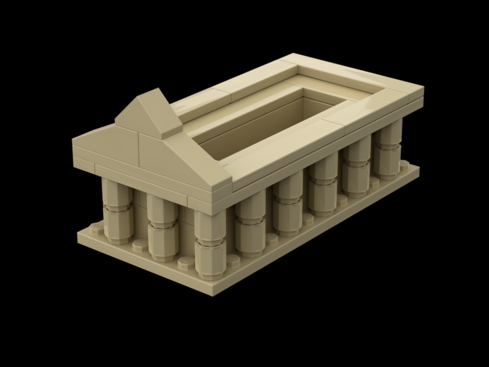 lego mini greek temple