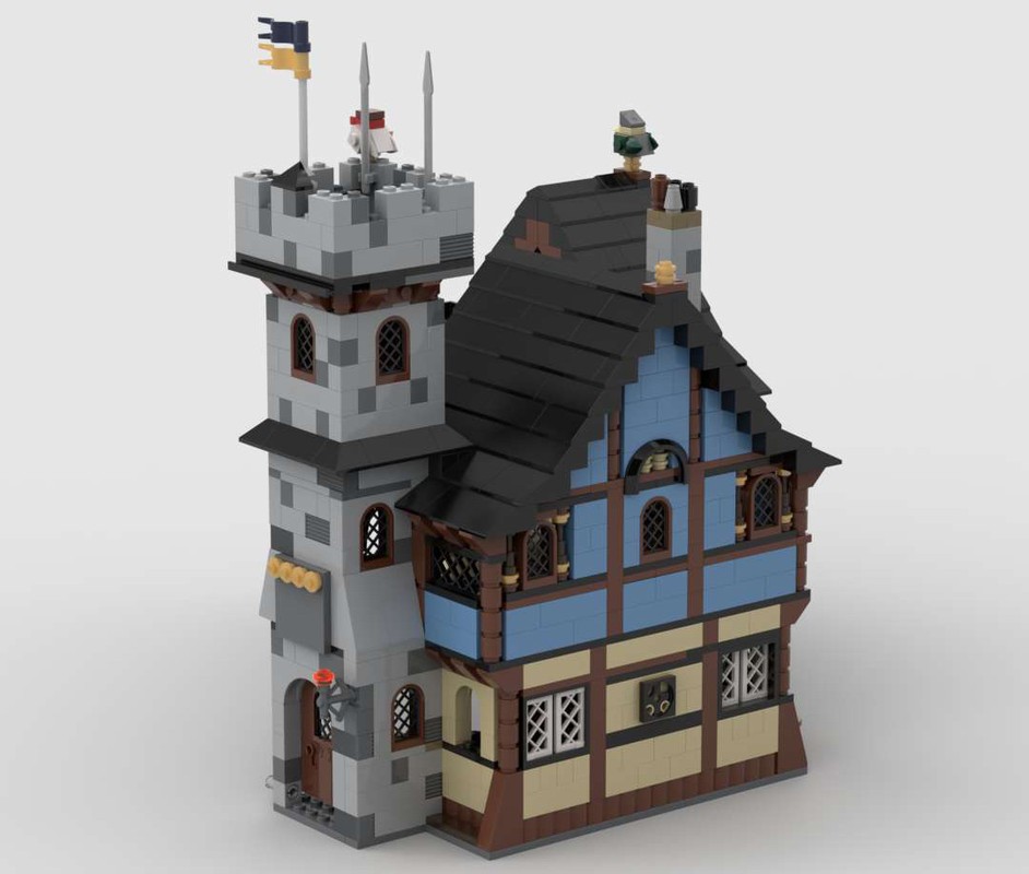 Lego 10193 Medieval House with Keep