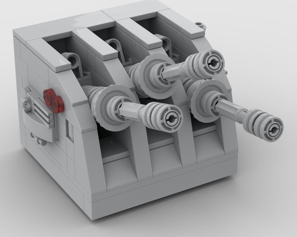 Lego Triple turbolaser turret