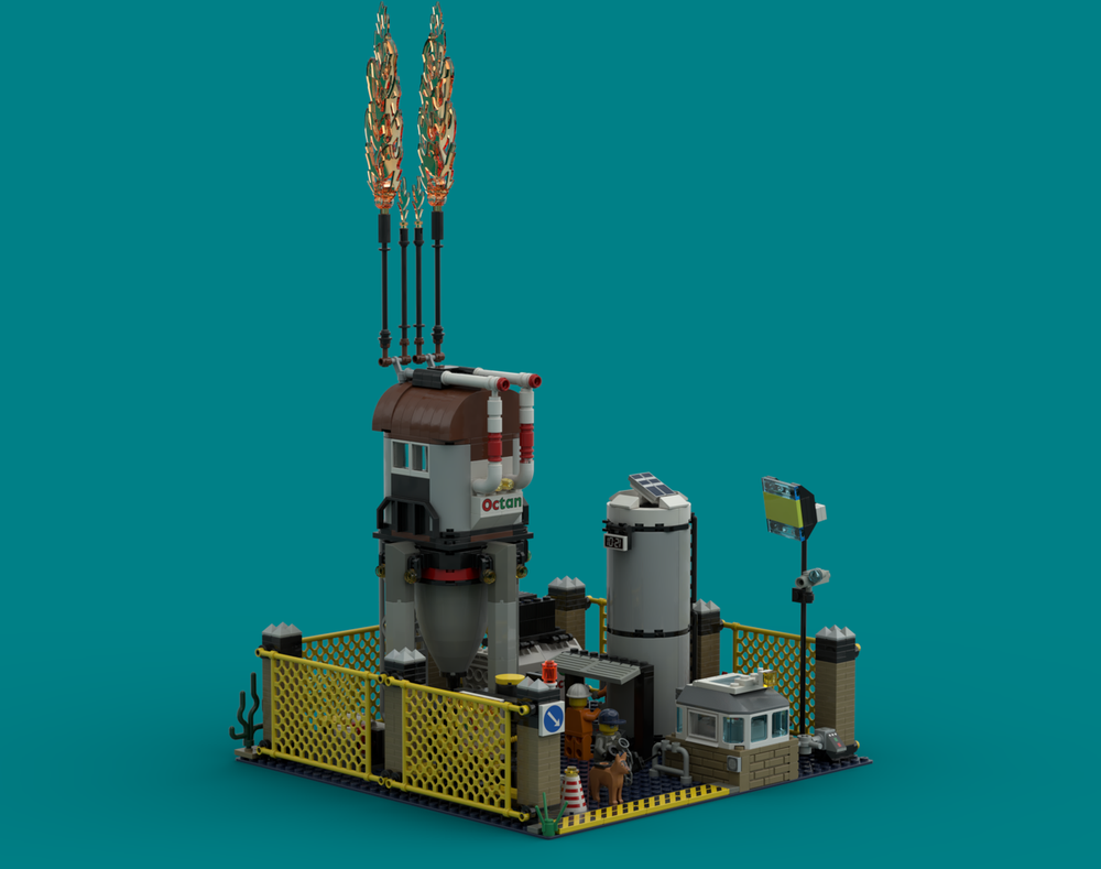 Lego the small refenery
