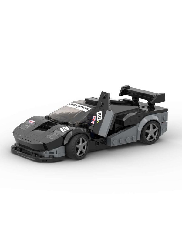 Lego McLaren F1 GTR Le Mans winning Car from 1995 inspired